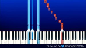 FNAF - TO BE BEAUTIFUL - Dawko & DHeusta (Piano Tutorial)