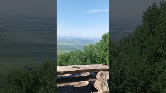 Парк Предгорье Алтая. Вид на Западно Сибирскую равнину ☘️🌾🌿