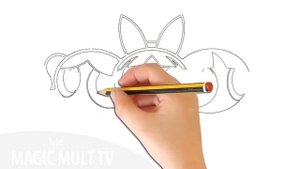 How To Draw And Paint The Powerpuff Girls CN Как Нарисовать Суперкрошек