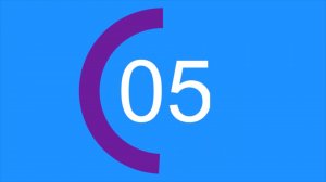 Футаж Обратный отсчёт Проценты анимация для видеомонтажа Таймер