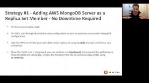 Moving MongoDB to the Cloud: Strategies and points to consider - Percona Tech Days