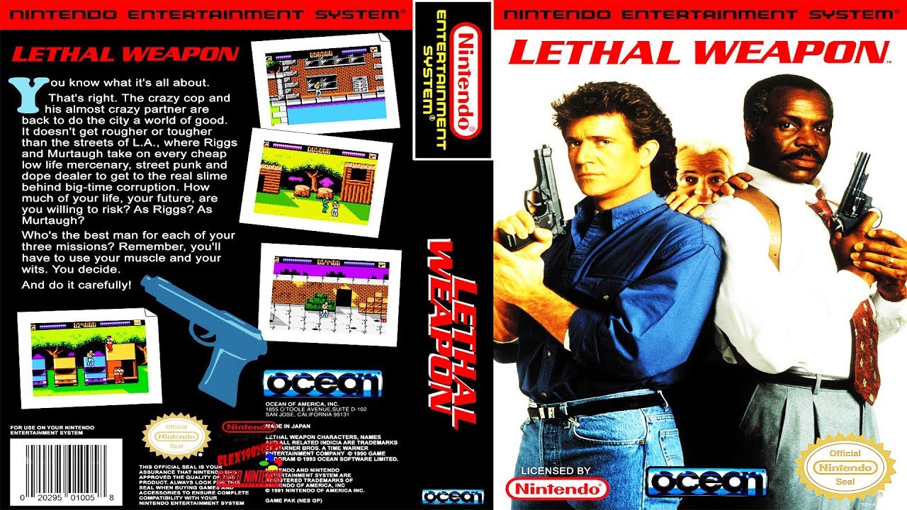 Dendy (Famicom,Nintendo,Nes) 8-bit Lethal Weapon Полное Прохождение Без Потерь