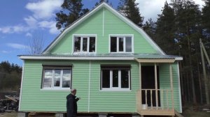 Реконструкция и отделка старого деревянного дома. Видео-обзор.