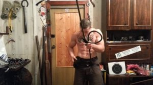 Виктор Блуд - сгибание арматуры 2000*16мм