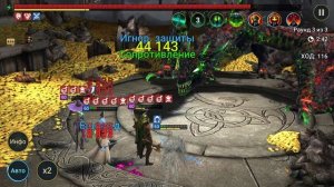 Делаем мощную команду на хард дракона в RAID: Shadow Legends