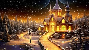 "Castle in the Snow" 💕 Peaceful Ambience w/ beautiful Music #asmr #nocommentary #calm #relax