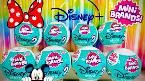 Disney 2 Mini Brands Mix! Zuru 5 Surprise! Распаковка Дисней Мини Брендс от Зуру,Подарки подписчикам