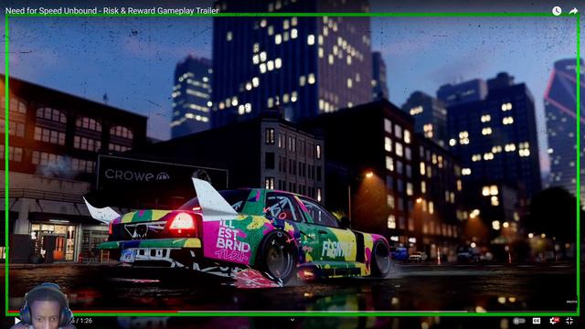 Need For Speed Unbound Gameplay Trailer Breakdown + Reaction смотреть онлайн