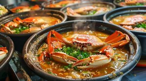 ПОДБОРКА УЛИЧНОЙ ЕДЫ В САЙГОНЕ: крабовый суп с начинкой, бань ми и многое другое....