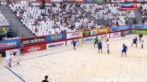 Пляжный футбол. Украина - Испания (1-й тайм)