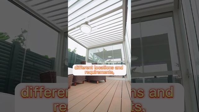 Garden Aluminium Outdoor Sun Roof Louver Pergola Motorized Waterproof Pergola Gazebo