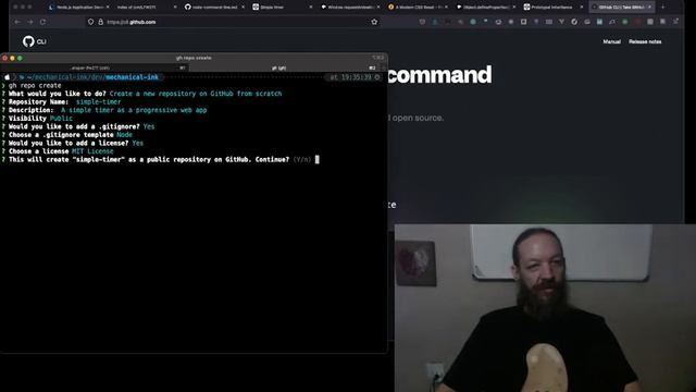 Create and clone a repository with GitHub CLI смотреть онлайн