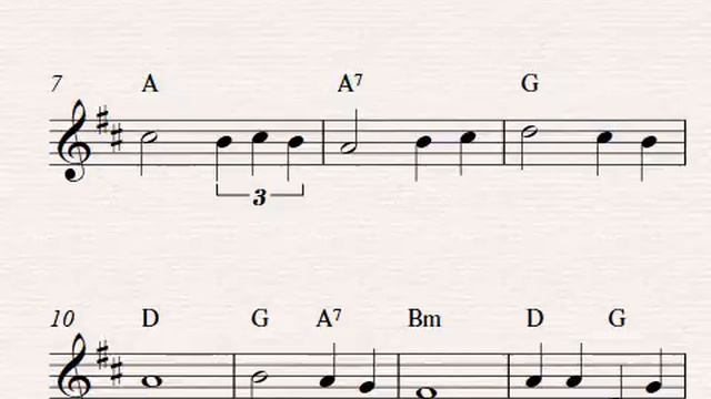 Free easy violin sheet music, We Shall Overcome смотреть онлайн