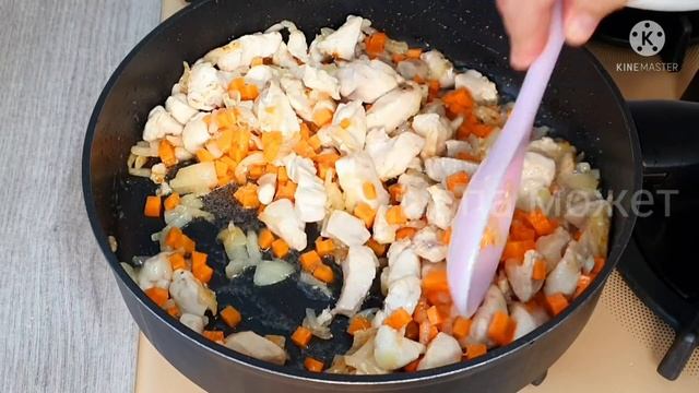 Готовьте таким образом курицу и рис, результат получается потрясающий! Легкий и быстрый рецепт плов