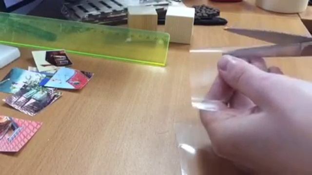 Декупаж кубиков часть 1
