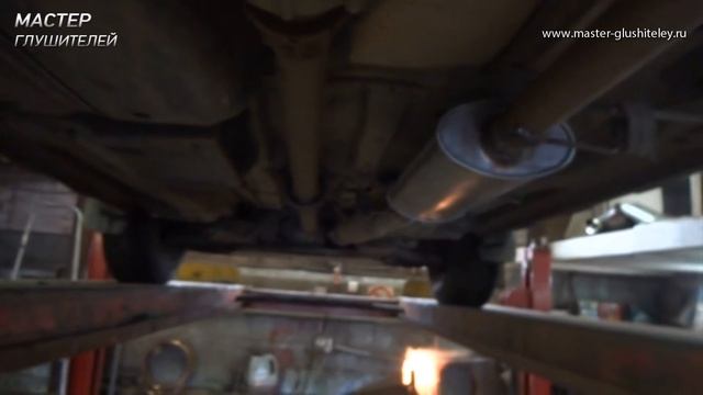 Замена штатного глушителя Ford Escape на глушитель из другого авто