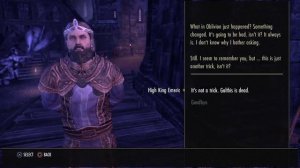 The Elder Scrolls Online: Tamriel Unlimited Saving king emeric