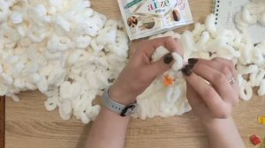 Кольцо амигуруми из Alize puffy