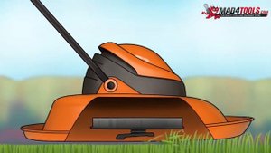 Flymo Turbo Lite 400 Electric Hover Lawn Mower 40cm/16in 240v