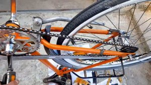 Реставрация 70 летнего немецкого велосипеда.2 часть