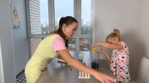 Готовим настоящее фруктовое и ягодное мороженое ДОМА с ребёнком!