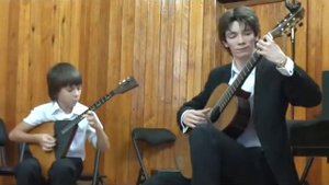 Испанский танец - балалайка и гитара