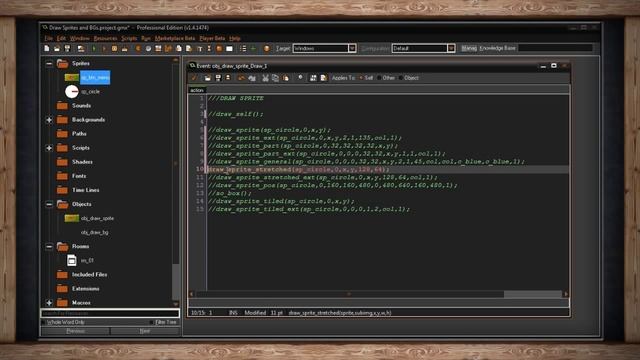 Functions - GameMaker: Studio - Drawing Sprites and Backgrounds смотреть онлайн