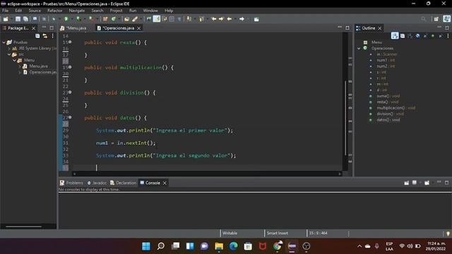 Crear Menu De Opciones En Java смотреть онлайн