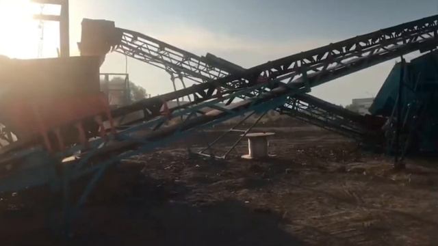 Дробильно-сортировочный комплекс, переработка металлургического шлака с содержанием металла 40-45% смотреть онлайн