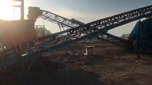 Дробильно-сортировочный комплекс, переработка металлургического шлака с содержанием металла 40-45%