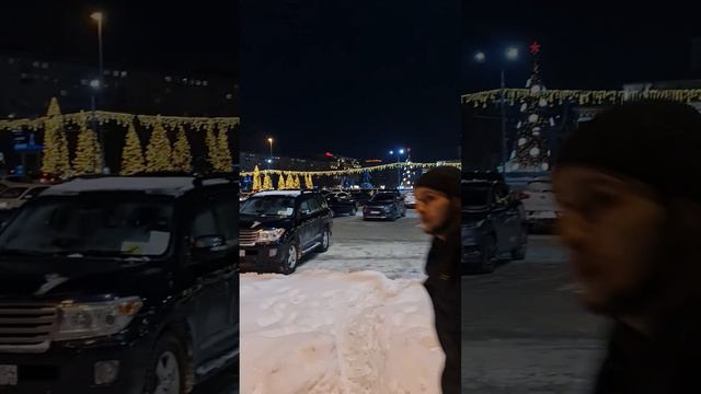 Центр Новосибирска зимой #новосибирск смотреть онлайн