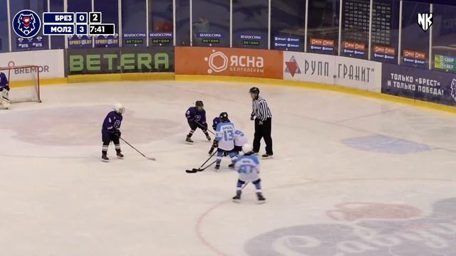 Брест-3 - Молодечно-2. Хоккей, турнир ZUBR CUP среди команд 2014 г. | Брест | смотреть онлайн