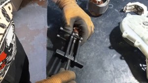 Gardena 1100/32 двигатель с заводским браком.