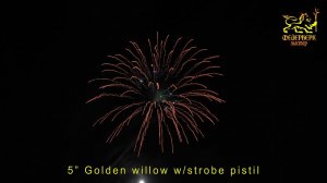 5" Golden willow w/strobe pistil