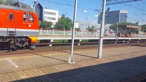 Электричка Домодедово -  Москва ( Павелецкий вокзал). Ч. - 3. Тульская ( ЗИЛ).