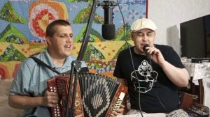 Дворовая песня под гармонь " Тополиный вечер "