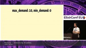 José Valim  - Keynote: Announcing Broadway - ElixirConf EU 2019