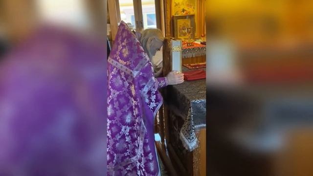 Схиархимандрит Илий (Ноздрин) совершил Божественную Литургию в Ставропегиальном скиту. смотреть онлайн