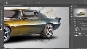 Photoshop Tutorial: dispersion effect (OLD TO NEW)