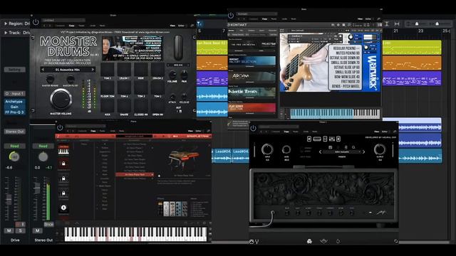 Part 1: How good is this FREE VST? (Monster Drums, Zom Bass, Art Deco) feat. Archetype Tim Henson