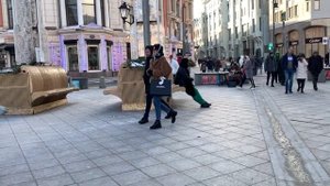 Walk.Fashion style from Moscow. Москва стрит стайл.Как одеваются в столице зимой .ファッションとスタイル 时尚与时