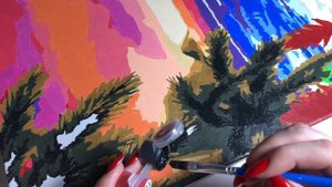 ASMR chewing gum, АСМР картина по номерам, жевание жвачки, жвачка АСМР, шёпот. ЧАСТЬ 2