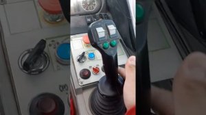 Телескопический погрузчик(Forklift)Merlo p72.10 управление