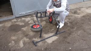 Транспортная система для рыболовной платформы своими руками