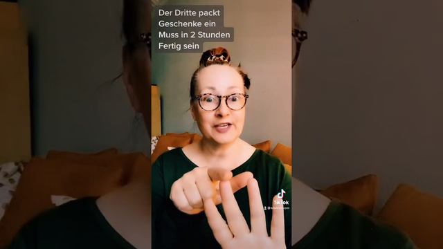 "FÜNF WEIHNACHTSWICHTEL" - Fingerspiel (3.Teil)