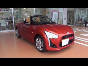 2014 DAIHATSU COPEN Robe Обзор Японского автомобиля. Интерьер и экстерьер. Правый руль.