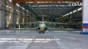 Ил-76МД-90А, собранный на новой поточной линии сборки «Авиастар-СП»