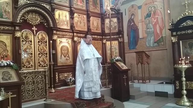 Отец Константин Корепанов. Проповедь на праздник Вознесения Господня смотреть онлайн