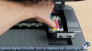 Epson Stylus DX4050: How to Change/Replace Ink Cartridges