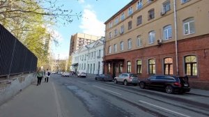 Прогулки по Москве. Иду во Дворец Разумовского на Гороховом поле. Часть 1. По ул. Казакова.